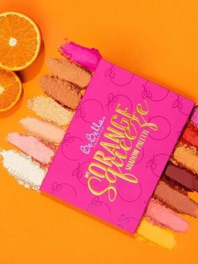 Bella Cosmetics Orange Squeeze Eyeshadow Palette - Vibrant Multi-Color
